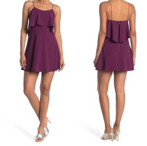 🆕️Alice+Olivia Casual Short Dress in Boysenberry